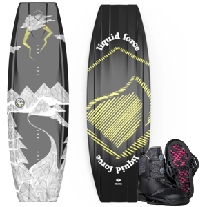 Liquid Force Liquid Force Bullox Wakeboard Package with TAO 6X 8 10 Bindings 24 - $419.83 at Sun & Ski Sports