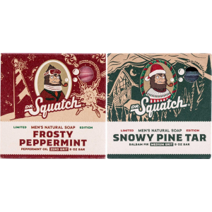 Dr Squatch Bar Soap Holiday 2 Pack