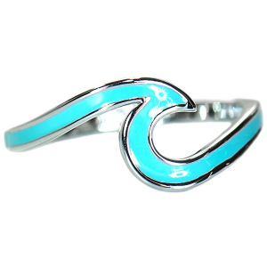 Pura Vida Bracelets Pura Vida Bracelets Women's Enameled Wave Ring - $14.00 at Sun & Ski Sports