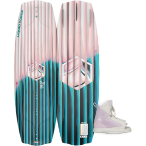 Liquid Force Liquid Force Women's Angel Wakeboard with Plush 6R 7 10 Bindings '26 - $479.99 at Sun & Ski Sports