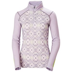 Helly Hansen Helly Hansen Women's LIFA Merino Midweight Graphic 1/2 Zip Top - $125.00 at Sun & Ski Sports