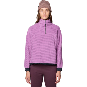 Mountain Hardwear Mountain Hardwear Women's Summit Grid Big Grid Half Zip Fleece - $120.00 at Sun & Ski Sports