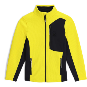 Spyder Boys' Bandit Full Zip Fleece Jacket