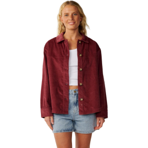 Rip Curl Rip Curl Women's Keepsakes Washed Corduroy Button Down Shirt - $79.95 at Sun & Ski Sports