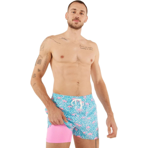 Chubbies Chubbies Men's Domingos Are For Flamingos 4 in Swim Trunks - $47.84 at Sun & Ski Sports
