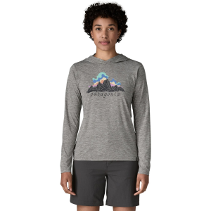 Patagonia Women's Capilene Cool Fitz Roy Nimbus Daily Hoody