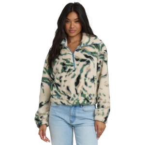 Billabong Women's Barra Half Zip Fleece Pull Over