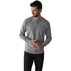 The Normal Brand Men's Puremeso Everyday Henley Long Sleeve Shirt