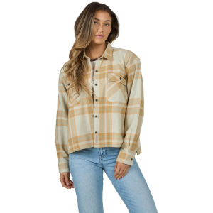 Salty Crew Salty Crew Women's Nomad Flannel Shirt - $45.83 at Sun & Ski Sports