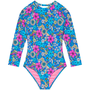 Beach Lingo Beach Lingo Girls' Electric Ave One Piece Rashguard Swimsuit - $36.83 at Sun & Ski Sports