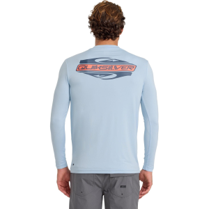 Quiksilver Men's Everyday Graphic UPF 50 Long Sleeve Surf Shirt
