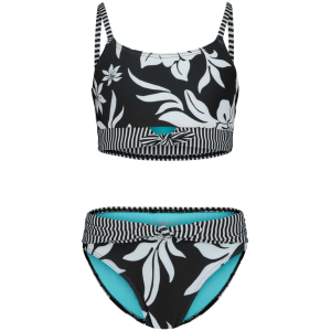 ROXY Girls' Oversized Floral Bikini Set