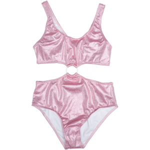 Beach Lingo Girls' Ring Monokini Swimsuit