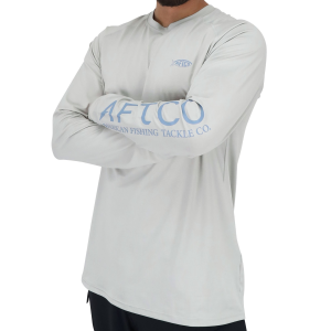Aftco AFTCO Men's Samurai Heathered Long Sleeve Performance Shirt - $39.00 at Sun & Ski Sports