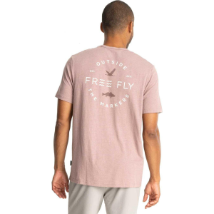 Free Fly Men's Channel Markers Pocket T-Shirt