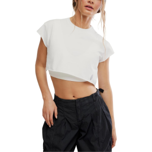Fp Movement FP Movement Women's Hot Shot Cropped Short Sleeve T-Shirt - $30.00 at Sun & Ski Sports