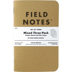 Field Notes Field Notes Original Mixed 3 Pack - $12.95 at Sun & Ski Sports
