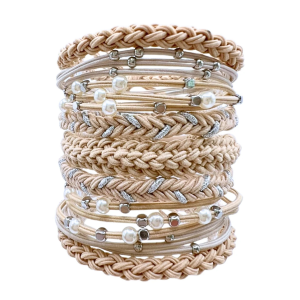 Gypsea Bands Gypsea Bands Latte Bracelet/Hair Tie - $20.00 at Sun & Ski Sports