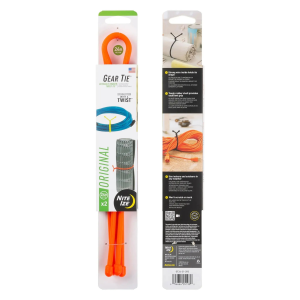 Nite Ize Gear Tie Original Reusable Rubber Twist Tie