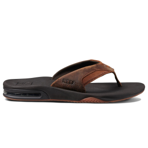 Reef Reef Men's Leather Fanning Flip Flops - $45.83 at Sun & Ski Sports