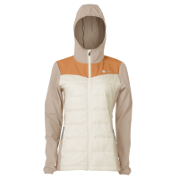 Sierra Designs Women's Borrego Hybrid Jacket in Doeskin/Turtledove, Size Medium