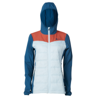Sierra Designs Women's Borrego Hybrid Jacket in Bering Blue/Ice Blue, Size XL