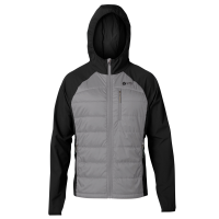 Sierra Designs Men's Borrego Hybrid Jacket in Black/Grey, Size XL