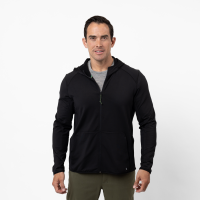 Sierra Designs Men's Barrier Fleece Jacket in Black, Size 2XL