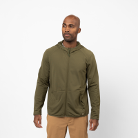 Sierra Designs Men's Barrier Fleece Jacket in Olive Night, Size Large