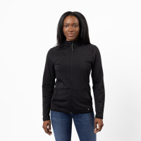 Sierra Designs Women's Barrier Fleece Jacket in Black, Size Large