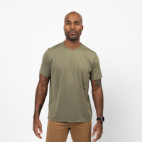 Sierra Designs Men's Alpine Start Sun T-Shirt in Burnt Olive Heather, Size Large