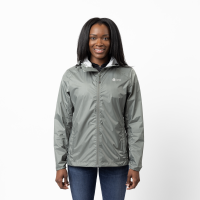 Sierra Designs Women's Microlight 2.0 Rain Jacket in Agave Green, Size Small