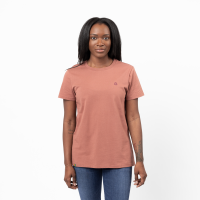 Sierra Designs Women's Brand T-Shirt in Cedar Wood Degrade, Size Large