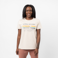 Sierra Designs Women's Brand T-Shirt in Rainy Day, Size XL