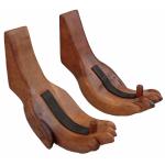 Wooden Hand Surfboard Wall Rack - Large