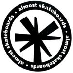 Almost Tree Logo Sticker - Black