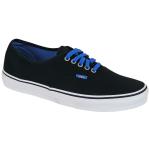 Vans Authentic Shoe - Black / Bright Cobalt - 13