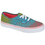 Vans Kid's Authentic Shoe - Animal Multi / True White - Youth 4