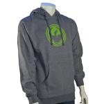 Dragon Icon Pullover Hoody - Gunmetal Heather - XL