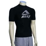 Reef Water Me SS Rash Guard - Black - XL