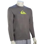 Quiksilver Solid Streak LS Surf Shirt - Metal - XXXL