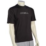 O'Neill Basic Skins SS Surf Shirt - Black - XXL