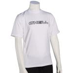 O'Neill Kid's Basic Skins SS Surf Shirt - White - 16