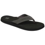 Quiksilver Monkey Wrench Sandal - Grey / Black / Grey - 14