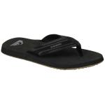 Quiksilver Monkey Wrench Sandal - Black / Black / Brown - 14