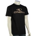 O'Neill One T-Shirt - Black / Khaki - XXL