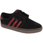Adidas Kid's Seeley Shoe - Black / Burgundy / Gum - Youth 6