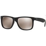 Ray-Ban Justin Sunglasses - Black / Gold Mirror