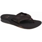 Reef Leather Fanning Sandal - Brown - 14