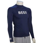 Reef Comp LS Rash Guard - Navy - XXL